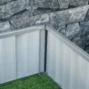 Diy stalen verhoogd tuinbed in t vorm met plantenlabels & handschoenen, donkergrijs voor eenvoudig tuinieren 10