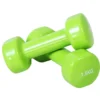 Dumbbell set kort halter set met koffer 4 halterparen 0,5 1 1,5 2 kg draagbaar voor thuis en fitnessruimte ijzer kunststof 9