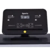 Gemotoriseerde opvouwbare loopband 12 programma's mobiele telefoonhouder 100kg draagvermogen 10