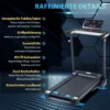 Gemotoriseerde opvouwbare loopband 12 programma's mobiele telefoonhouder 100kg draagvermogen 8