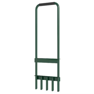 Grasbeluchter beluchter voor gras 30cm breedte handmatige grasbeluchter met antislip handvat, tuingereedschap bodemrail, verticuteermachine grasvogel, bodem ventilatie grasverzorging voor tuinen hofjes 1