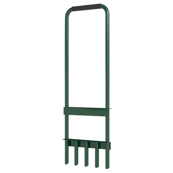 Grasbeluchter beluchter voor gras 30cm breedte handmatige grasbeluchter met antislip handvat, tuingereedschap bodemrail, verticuteermachine grasvogel, bodem ventilatie grasverzorging voor tuinen hofjes 1