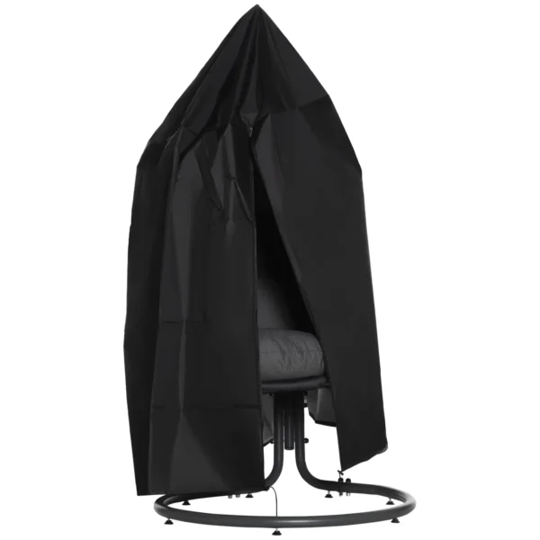 Hangstoel beschermhoes waterdicht 210d oxford hoes voor hangmand Ø115 x 190h cm, duurzaam en weerbestendig 1