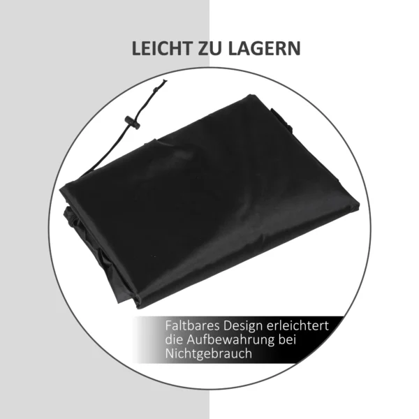 Hangstoel beschermhoes waterdicht 210d oxford hoes voor hangmand Ø115 x 190h cm, duurzaam en weerbestendig 7
