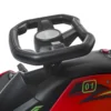 Kinder elektrische kart 12 v 3 8km/h drift kart met driftmodus, langzame start, go kart met lichtjes muziek, veiligheidsgordel kinderrijtuig voor 8 12 jaar kinderen rood 10