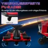 Kinder elektrische kart 12 v 3 8km/h drift kart met driftmodus, langzame start, go kart met lichtjes muziek, veiligheidsgordel kinderrijtuig voor 8 12 jaar kinderen rood 7