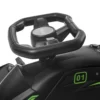 Kinder elektrische kart 12 v 3 8km/h drift kart met driftmodus, langzame start, go kart met lichtjes muziek, veiligheidsgordel kinderrijtuig voor 8 12 jaar kinderen zwart 10