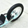 Kinderstep hoogteverstelbaar step met 12 inch luchtbanden, kinder step voor jongens en meisjes vanaf 5 jaar, scooter step stadsstep lichtblauw 10