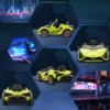 Kindervoertuig, elektrische auto lamborghini sian 2 zitter, gelicentieerd, kindervoertuig, met afstandsbediening, muziek(mp3/usb), groen 10