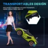 Kindervoertuig, elektrische auto lamborghini sian 2 zitter, gelicentieerd, kindervoertuig, met afstandsbediening, muziek(mp3/usb), groen 9