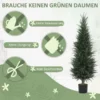 Kunstmatige cypress groot 120 cm kunstplant, kunstmatige planten in pot, uv bestendige kunstboom cypress zoals echt decor voor woonkamer slaapkamer kantoor balkon 6