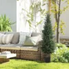 Kunstmatige cypress groot 120 cm kunstplant, kunstmatige planten in pot, uv bestendige kunstboom cypress zoals echt decor voor woonkamer slaapkamer kantoor balkon 8