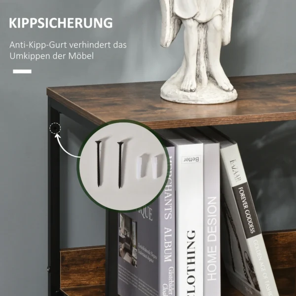 Ladekast met 3 linnen laden opslagkast ladekast met plank handvatten, modern design opslagladekast ladekast voor slaapkamer, woonkamer zwart 7