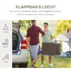 Ligstoel tuinligstoel inklapbaar verstelbaar met kussen bruin zilver 137x63,5x100,5cm voor strand & tuin 7