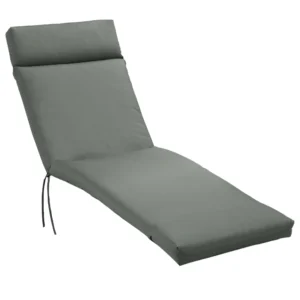 Ligstoelkussen ligstoelkussen zonnebed kussen tuinstoel kussenhoes polyester donkergrijs 196 x 55 x 8 cm 1