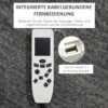 Massagestoel, relaxstoel met opsta hulp, tv stoel met usb aansluiting, met ligfunctie, wielen, afstandsbediening, tot 150 kg, zwart 9