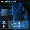 Mobiele airconditioning 3 in 1 klimaatapparaat met koeling, luchtontvochtiger, ventilator, afvoerslang, 7000btu luchtkoeler met 2 snelheden, timer, afstandsbediening, kinderslot, wit 8
