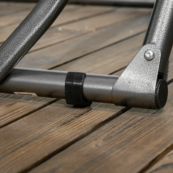 Opvouwbaar hangmatframe 2 in 1 hangmatstandaard & kledingrek tot 120 kg belastbaar 290 x 92 x 88 cm voor tuin & terras 10