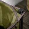Opvouwbare handwagen met verstelbare handgreep, tassen, brede wielen, tot 120 kg, groen 10