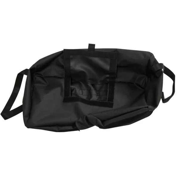 Parasolvoet zandzak marktparasolvoet, 2x vulbare zakken 50kg, met schop, zwart 10