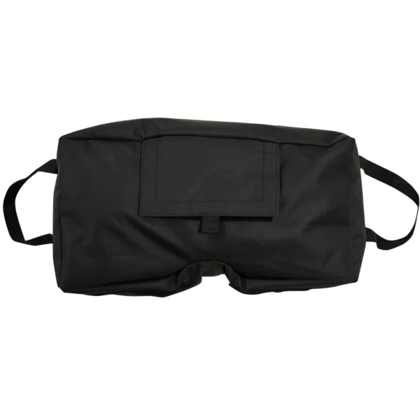Parasolvoet zandzak marktparasolvoet, 2x vulbare zakken 50kg, met schop, zwart 9