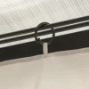 Paviljoen zijpanelen 3x3m, 302l x 205h cm, met haken, c ringen, zonder paviljoenframe, robuust, duurzaam, polyester, beige 9