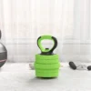 Sportnow 4 in 1 halterset 20 kg verstelbare dumbbell & barbell kettlebell push up handvatten professioneel krachttraining en gewichtheffen voor thuis fitness 9
