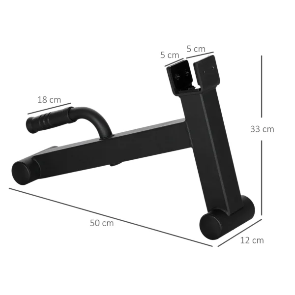 Sportnow barbell jack deadlift jack met antislip handvat, deadlift barbell lifter, barbell standaard voor het laden van barbell gewichten, gewichtheffen, krachttraining 4