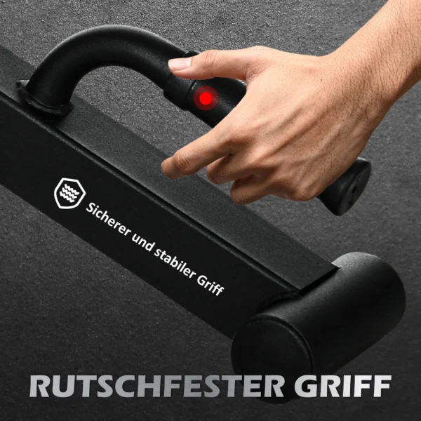 Sportnow barbell jack deadlift jack met antislip handvat, deadlift barbell lifter, barbell standaard voor het laden van barbell gewichten, gewichtheffen, krachttraining 8