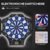 Sportnow elektronisch dartbord met 12 dartpijlen en reservepunten, dartautomaat met lcd scherm voor 8 spelers 5