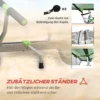 Sportnow kajakkar kano kar verstelbare bootkar surfkar met spanband transportkar voor kano groen zwart voor eenvoudig transporteren 6
