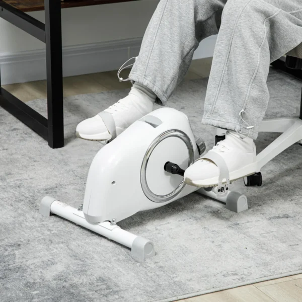 Sportnow pedaaltrainer mini thuis trainer voor senioren met 8 verstelbare magnetische weerstand & lcd display arm en been trainer fitnessfiets voor thuis trainingsapparaat 2