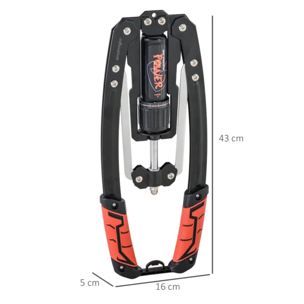 Sportnow power twister 10 200kg armtrainer verstelbare hydraulische armtrainingsapparaat onderarm training trainingsapparaat voor borst schouder krachttraining mannen en vrouwen 4