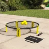 Sportnow roundnet set spieleset met spelnet 3 ballen draagtas ballpomp spikeball set voor tuin strand park binnen 9