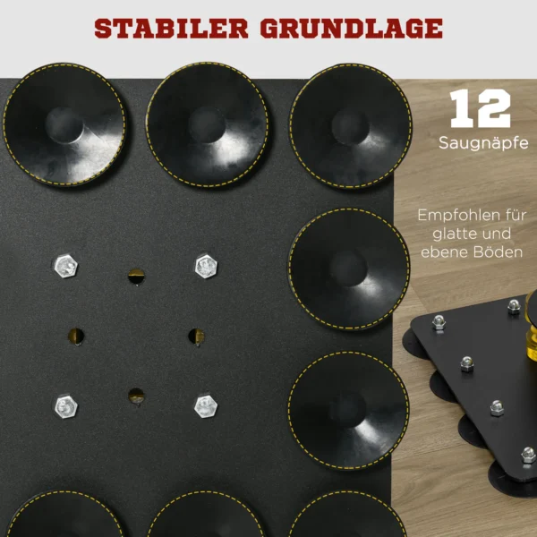 Sportnow staande bokszak 140 205cm in hoogte verstelbaar met 2 speedballen reflexstang zuignap basis voor volwassenen 7