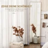 Staande spiegel met houtnerf volledige lichaamsspiegel pas spiegel make up spiegel zilver lichtbruin 40 x 35 x 147 cm voor slaapkamer & gang 5