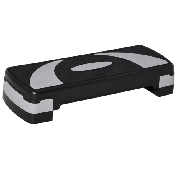 Stepbord aerobic stepper hoogte verstelbaar 10/15/20 cm fitness thuis trainer tot 150 kg 80x31 cm 1