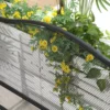 Tuinbank metaal weerbestendig 2 zits tot 220 kg belastbaar parkbank met rugleuning 113 cm x 58 cm x 98 cm zwart 9
