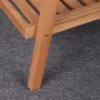 Tuinstoelen 2 delige set comfortabele tuinstoelen met kussens, gemaakt van populierenhout, voor balkon & tuin, 66x77,5x74,5 cm 9