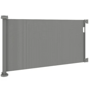 Uitschuifbaar trapbeschermingshek 0 136cm 87 cm hoog deurbeschermingshek trapbeschermingsrooster afscheidingshek traphek voor huisdieren deurhek beschermingshek geschikt voor trappen deuren binnen & buiten 1