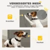 Uitschuifbaar trapbeschermingshek 0 136cm 87 cm hoog deurbeschermingshek trapbeschermingsrooster afscheidingshek traphek voor huisdieren deurhek beschermingshek geschikt voor trappen deuren binnen & buiten 8