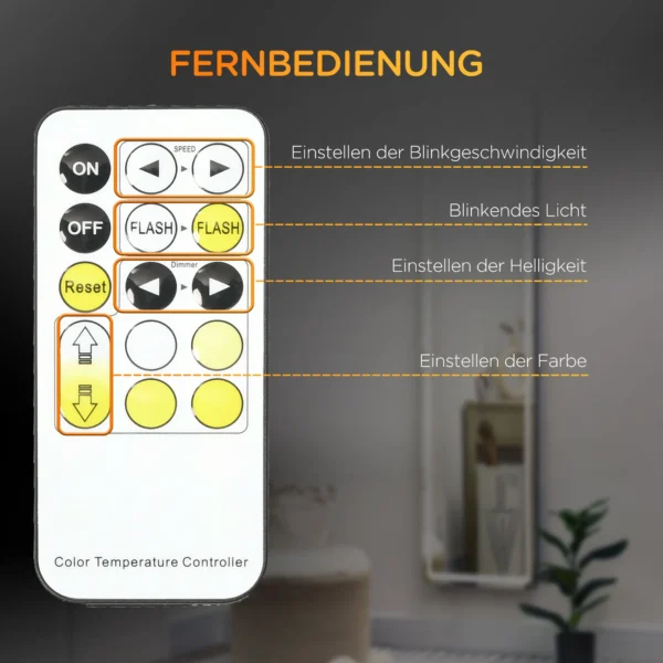 Wandspiegel met led 2 in 1 staande spiegel volledige lichaamsspiegel aluminium frame voor slaapkamer verlichting zilver goud 8