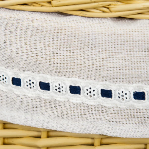 Wasmand met deksel van wilg 100l 51x38x57cm natuur wasbox voor slaapkamer & badkamer 10