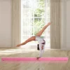 Zwevende balk 210 cm opvouwbare gymnastiekbalk voor binnen & buiten, balanceerbalk tot 120 kg, roze 2