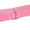Zwevende balk 210 cm opvouwbare gymnastiekbalk voor binnen & buiten, balanceerbalk tot 120 kg, roze 9