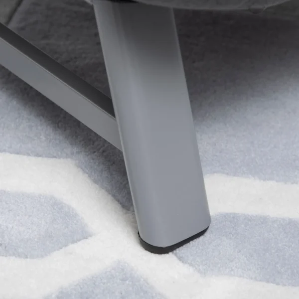 3 in 1 slaapstoel, slaapbank met bedfunctie, sierkussens, opklapbare relaxstoel met verstelbare rugleuning armleuning ligstoel in linnenlook, voor woonkamer, donkergrijs 9
