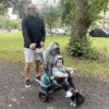 6 in 1 driewieler met duwstang, kinderdriewieler met afneembaar zonnedak, kussen, loopfiets met 5 punts veiligheidsgordel, mand, bekerhouder, voor 1 5 jaar kinderen, grijs 9