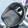 6 in 1 driewieler met duwstang, kinderdriewieler met afneembaar zonnedak, loopfiets met 5 punts veiligheidsgordel, mand, drankhouder, voor 1 5 jaar kinderen, paars 9