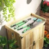 Heggenschaar set 2 delig tuinschaar meslengte 90 cm takkenschaar met anti aanbaklaag metalen messen, uitschuifbare handgreep, 78,5 cm heggenschaar voor het snoeien van heggen en takken 2