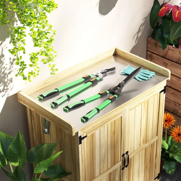 Heggenschaar set 2 delig tuinschaar meslengte 90 cm takkenschaar met anti aanbaklaag metalen messen, uitschuifbare handgreep, 78,5 cm heggenschaar voor het snoeien van heggen en takken 2